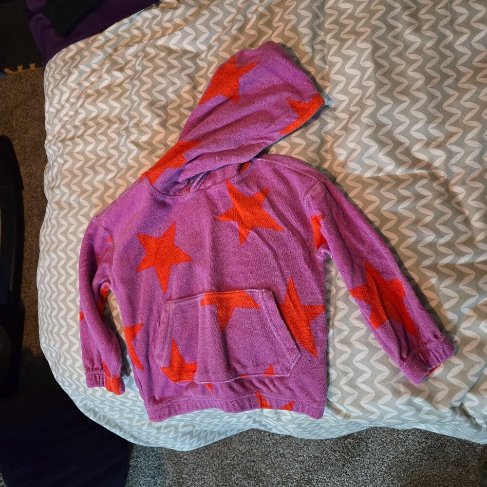 Toweling sweatshirt size 3/4